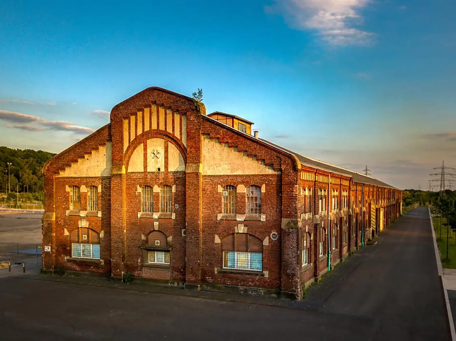 Heimat Lohberg - Foto Zechenwerkstatt Außen